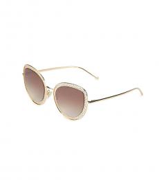 Golden Cat Eye Sunglasses