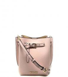 Michael Kors Light Pink Emilia Small Bucket Bag