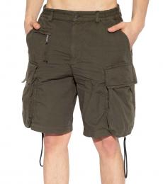 Dsquared2 Dark Green Cargo Shorts