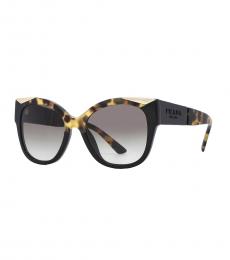 Prada Black Havana Cat Eye Sunglasses