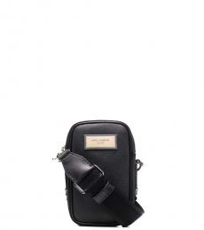 Dolce & Gabbana Black Logo Mini Crossbody Bag