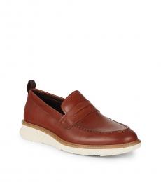 Light Brown Arthur Penny Loafers