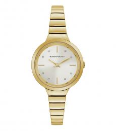 Gold Classic Logo Watch