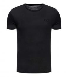 Emporio Armani Black  Jersey T-Shirt