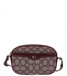Coach Raspberry Ivie Convertible Belt Bag