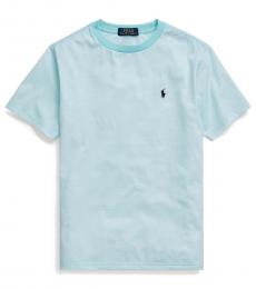 Ralph Lauren Boys Island Aqua Striped T-Shirt