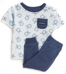 Calvin Klein 2 Piece T-Shirt/Pants Set (Baby Boys)