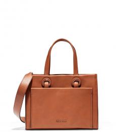 Cole Haan British Tan Grand Ambition Small Satchel