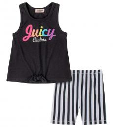 Juicy Couture 2 Piece Tank/Shorts Set (Little Girls)