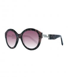 Tod's Havana-Grey Gradient Sunglasses