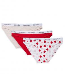 Calvin Klein Multicolor 3-Pack Bikini Briefs