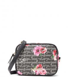 Juicy Couture Black Camera Small Crossbody Bag