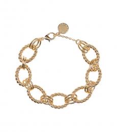 Vince Camuto Golden Twisted Chain Link Bracelet