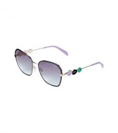 Emilio Pucci Light Purple Butterfly Sunglasses