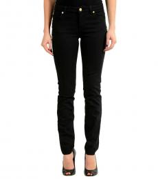 Versace Jeans Black Pins Decorated Slim Fit Jeans