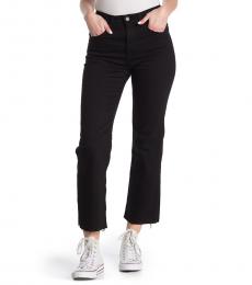 AG Adriano Goldschmied Black Rhett Raw Edge Jeans