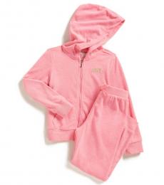 Juicy Couture 2 Piece Hoodie/Joggers Set (Little Girls)