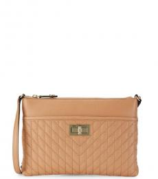 Karl Lagerfeld Vicuna Quilted Medium Crossbody