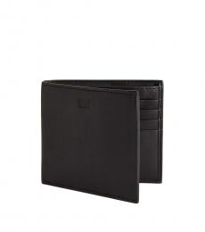 Cavalli Class Black Smooth Leather Bifold Wallet