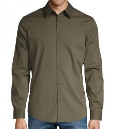 Calvin Klein Hunter Slim-Fit Long-Sleeve Shirt