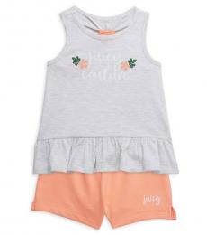 Juicy Couture 2 Piece Top/Shorts Set (Baby Girls)