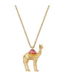 Golden Camel Necklace