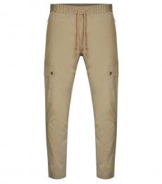 Dolce & Gabbana Beige Pocket Jogger Pants
