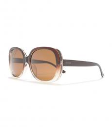 Cole Haan Brown Butterfly Sunglasses