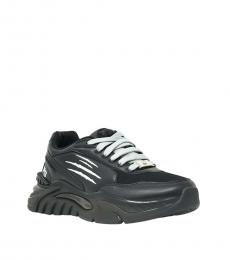 Philipp Plein Black Claw Scratch Logo Sneakers