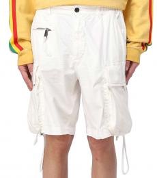 Dsquared2 White Cargo Shorts