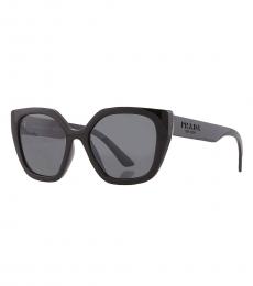 Prada Black Grey Butterfly Sunglasses