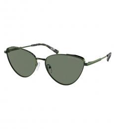 Michael Kors Green Cortez Cat Eye Sunglasses