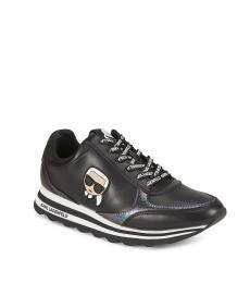 Karl Lagerfeld Black Low-Top Sneakers