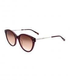 Missoni Maroon Gradient Sunglasses