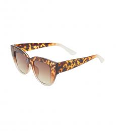 Vince Camuto Brown Tortoise Cat Eye Sunglasses