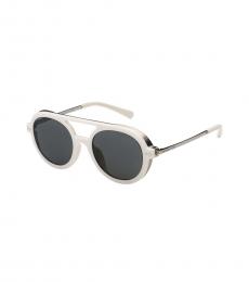 White-Silver Vail Sunglasses