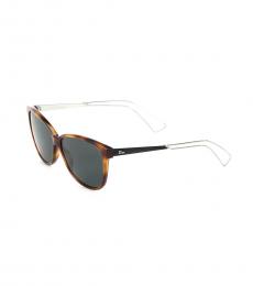 Christian Dior Brown Confident Square Sunglasses