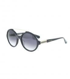 Balmain Navy Blue Round Sunglasses