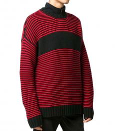 Red Striped Ballis Sweater