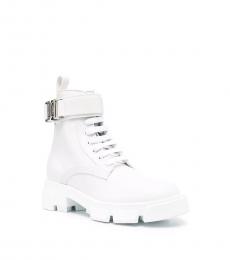 Givenchy White Ankle Hight Boots