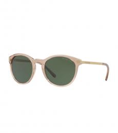 Dark Green Retro Sunglasses