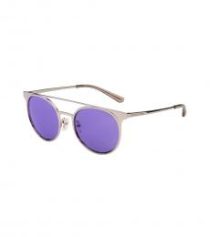Silver-Purple Grayton Sunglasses
