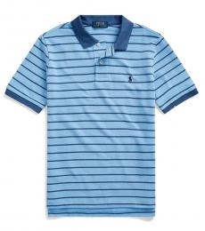 Ralph Lauren Boys Fall Blue Multi Striped Polo