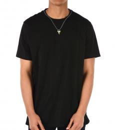 Neil Barrett Black Slim Fit Sharktooth T-Shirt