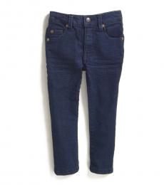 DKNY Little Boys Caspian Blue Stretch Twill 5-Pocket Jeans