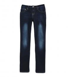 True Religion Boys Blue Geno Relaxed Slim Fit Jeans