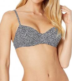Tory Burch Multi color Printed Underwire Bra Top