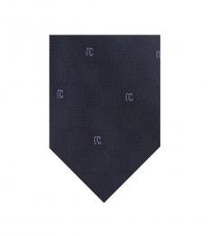 Black-Blue Micro Geometric Tie