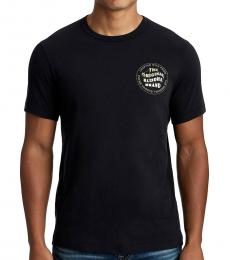 Black Buddha Foil Logo T-Shirt