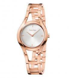 Rose Gold Class White Dial Watch